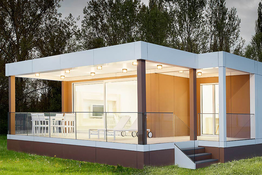 Casa Moderna en Isopanel